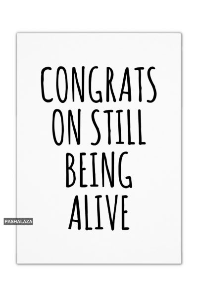 Being Alive