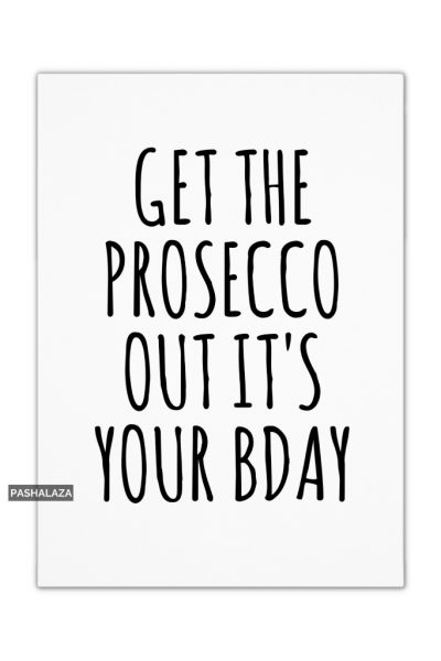 The Prosecco