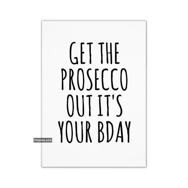 The Prosecco