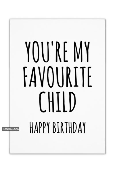 My Favourite Child