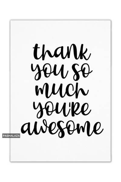 You're Awesome