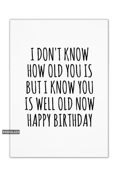 Well Old Now