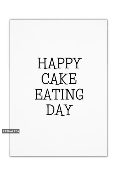 Cake Eating