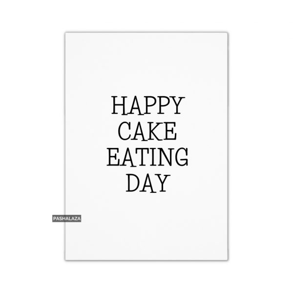 Cake Eating