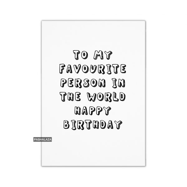The World