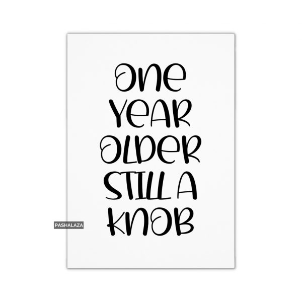 Still A Knob