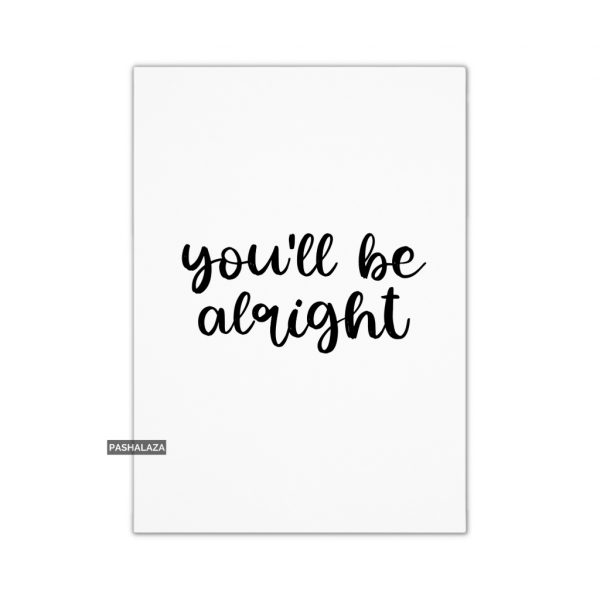 Be Alright