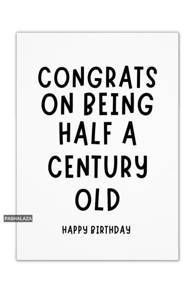 Congrats On Being
