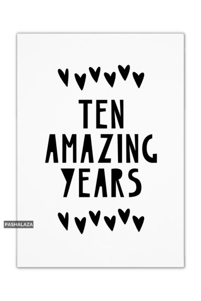 10 Amazing Years