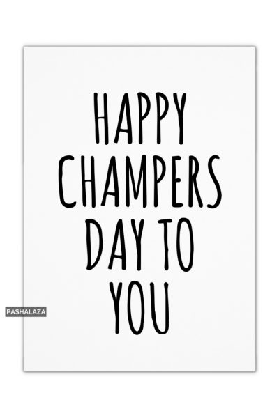 Champers Day