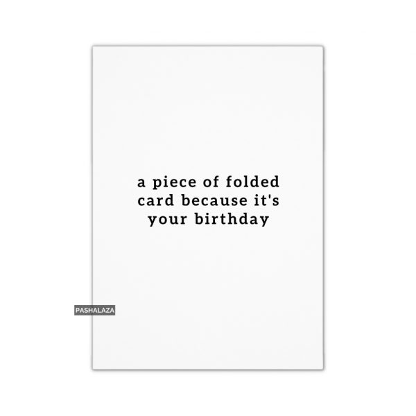 Folded Card