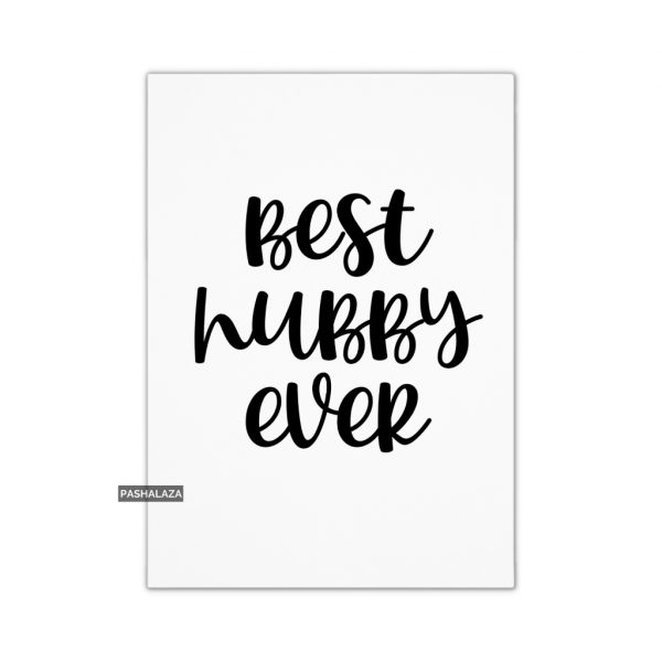 Best Hubby Ever