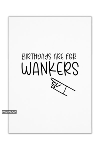 For Wankers