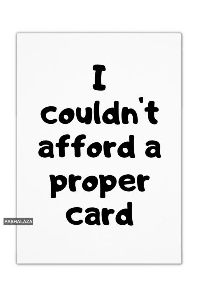 Proper Card