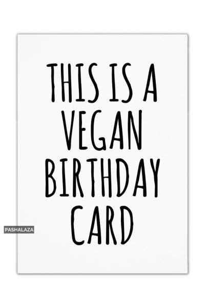 Vegan Birthday