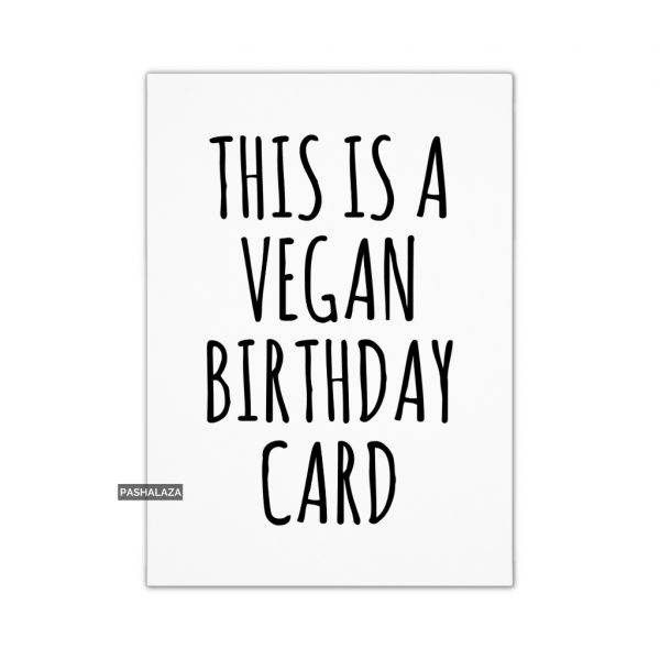 Vegan Birthday