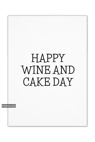 Wine & Cake