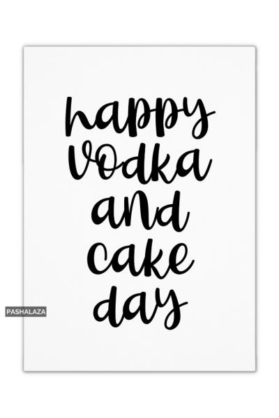 Vodka & Cake