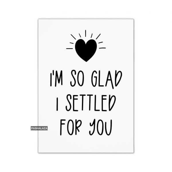 I Settled