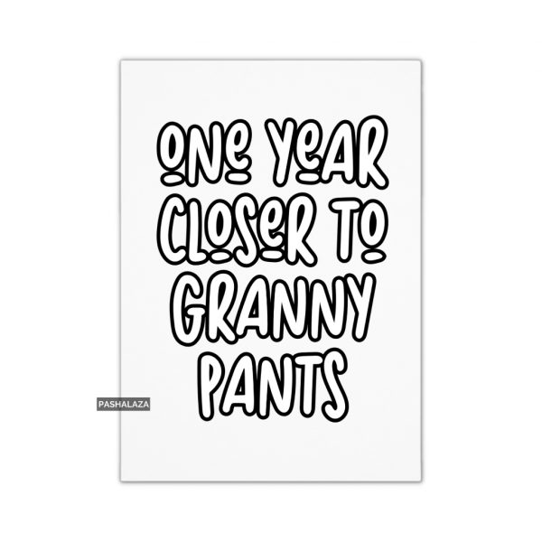 Granny Pants