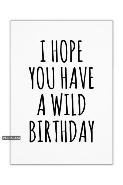 Wild Birthday