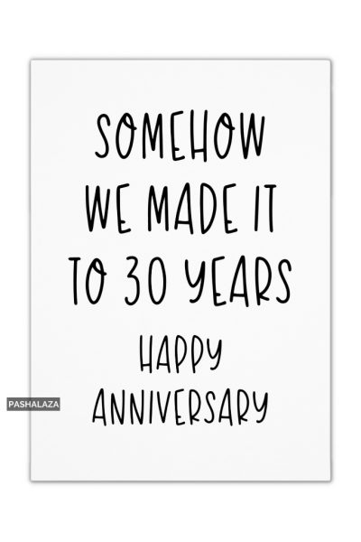Somehow 30
