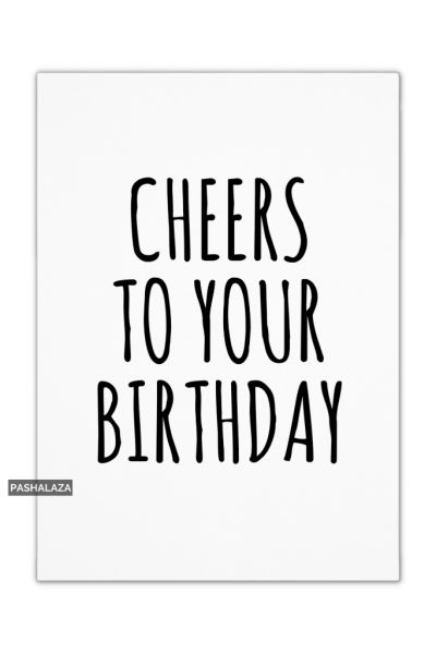 Cheers Birthday