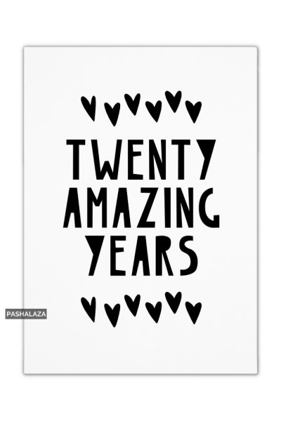 20 Amazing Years