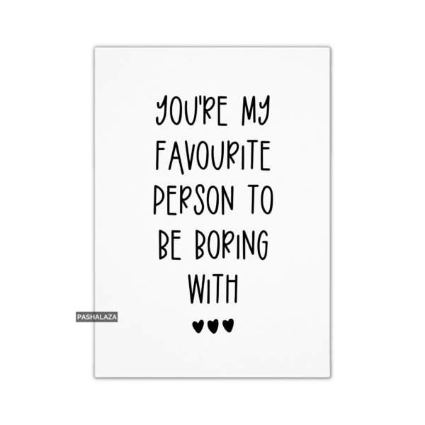 Be Boring