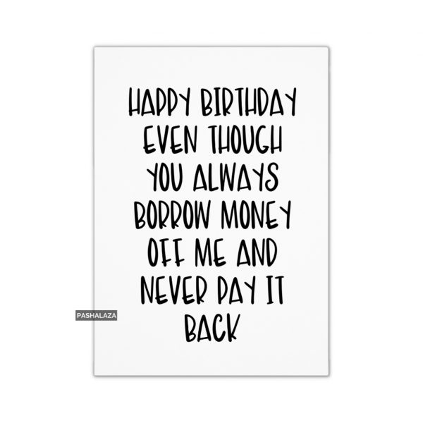 Borrow Money