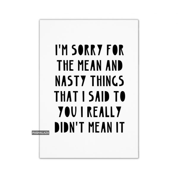 Nasty Things