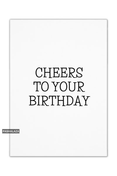 Cheers Birthday