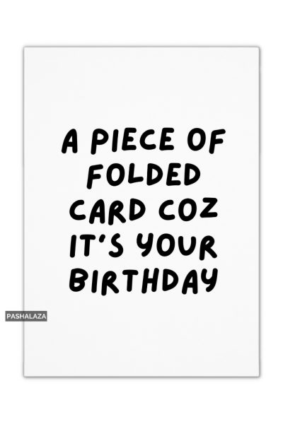 Folded Card