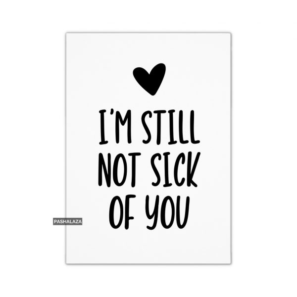 Still Not Sick