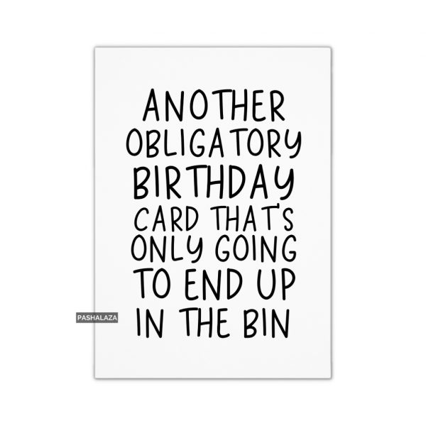 In The Bin