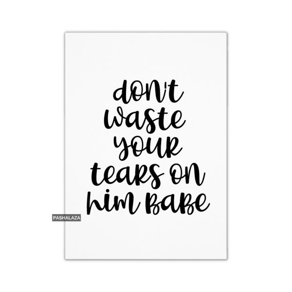 Waste Tears