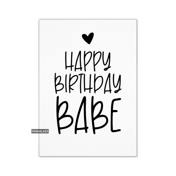 HBD Babe