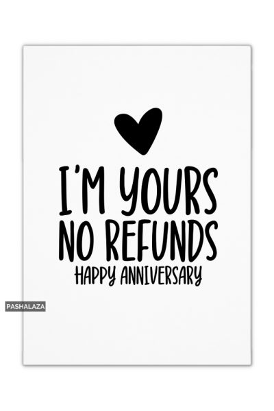 No Refunds