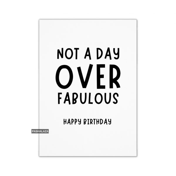 Over Fabulous