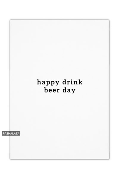 Drink Beer Day