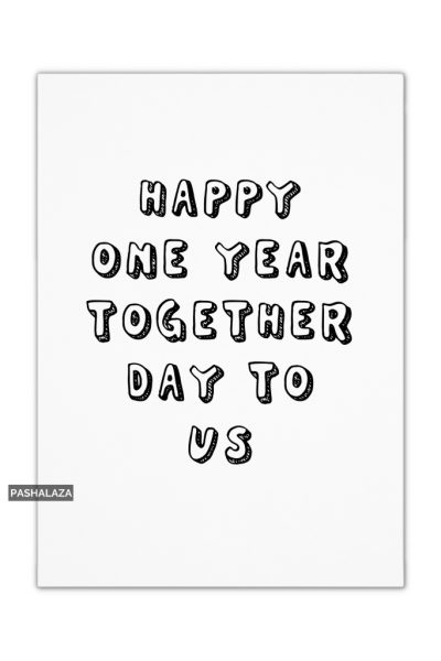 Happy One Year