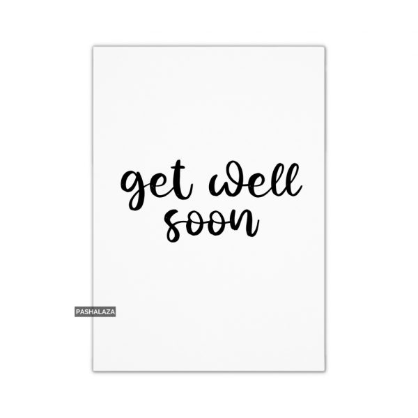 Get Well Soon