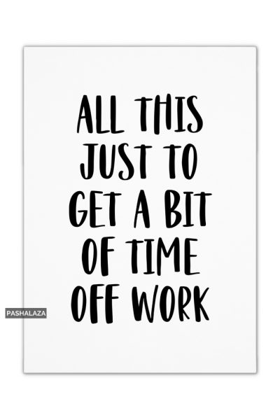 Time Off Work