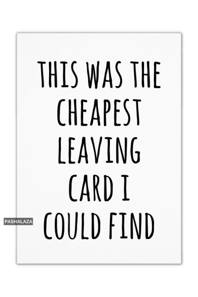 Cheapest Card