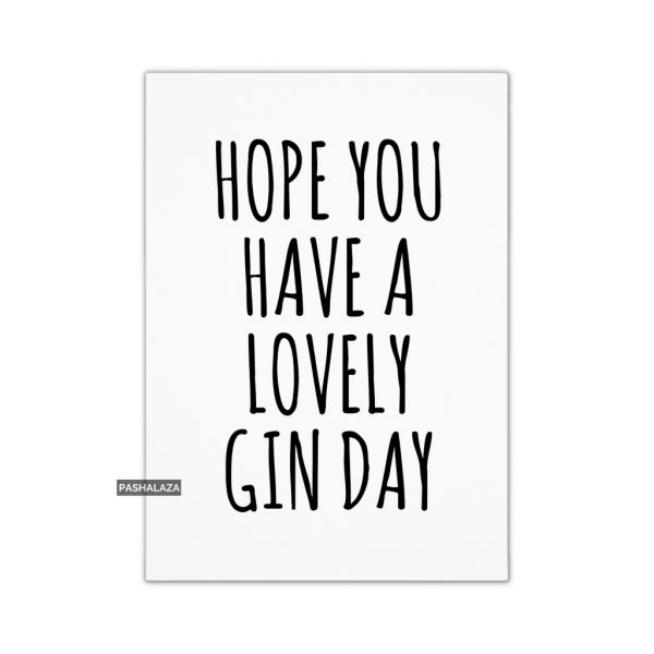 Gin Day