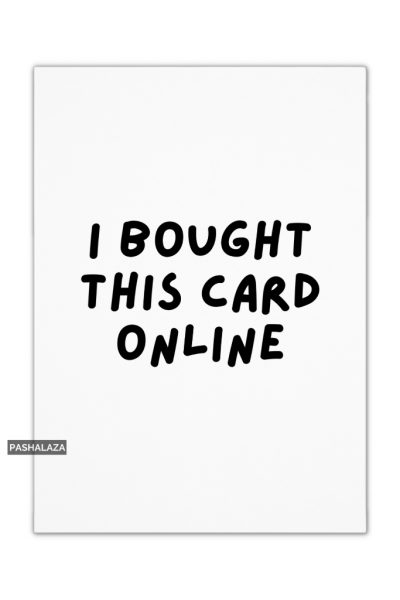 Bought Online