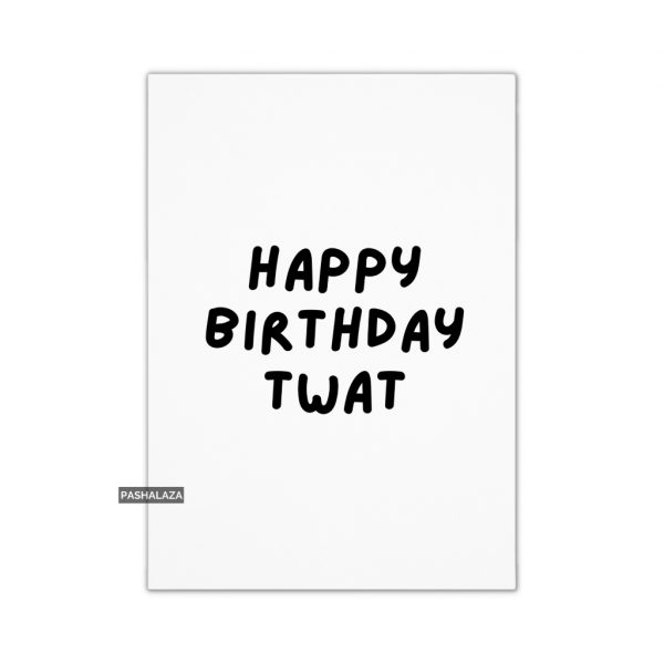 Birthday Twat