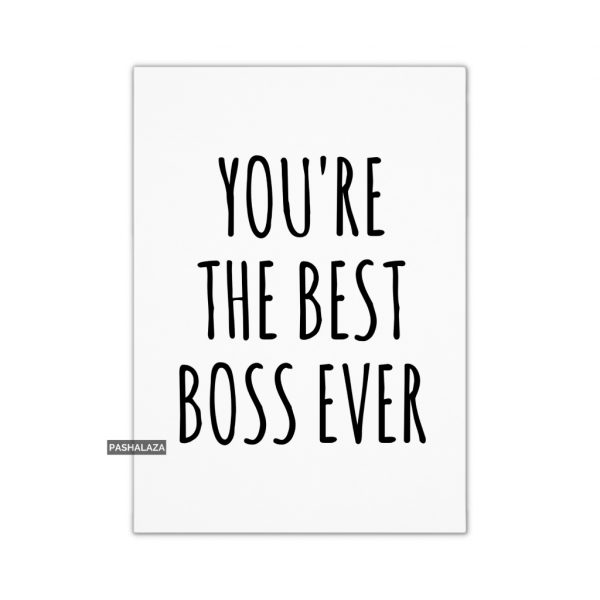 Best Boss