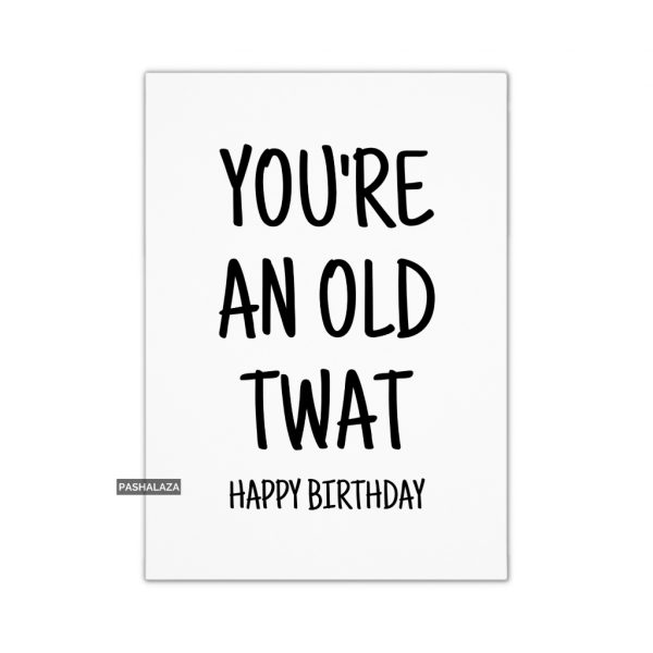 An Old Twat