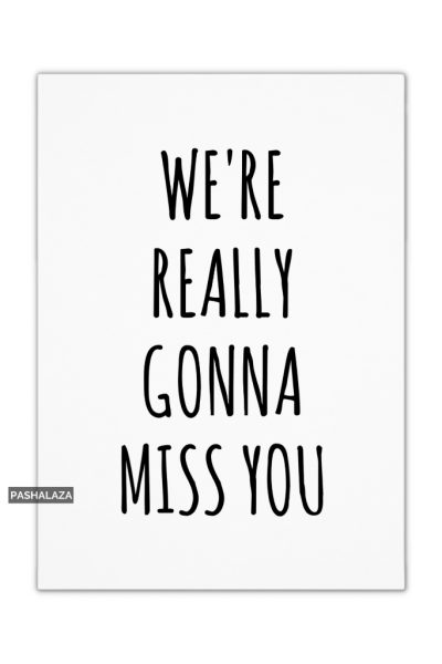 Gonna Miss You